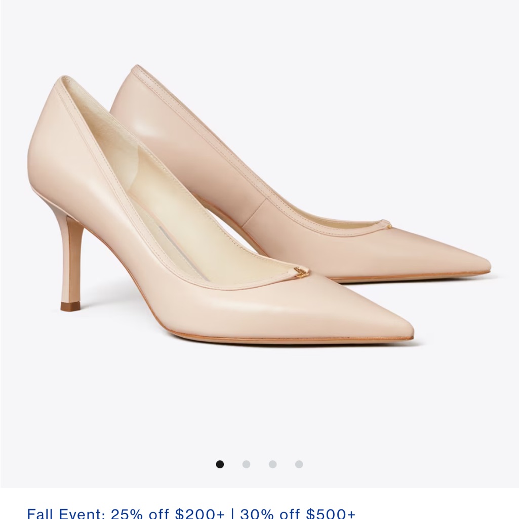 Tory Burch Classic Beige Heels